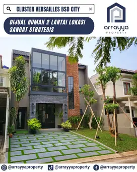 DIJUAL RUMAH BARU MEWAH CLUSTER VERSAILLES BSD 'AHB165'