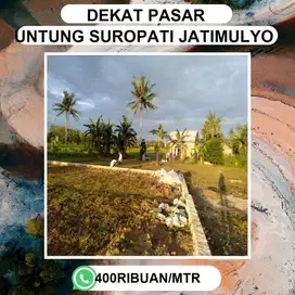 TANAH TERMURAH FAJAR BARU DEKAT PASAR WAY JATIMULYO DAN UNTUNG SUROPAT