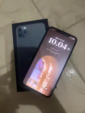 Iphone 11 pro max 256GB resmi bea cukai mulus, nego