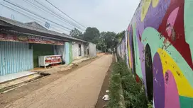 Fasum Jalan Cor Beton 5 meter, Tanah Kavling Bojong Kulur