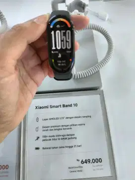 Ready Stok Xiaomi SmartBand 10