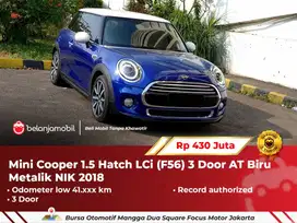 [ GARANSI 1TH ] Mini Cooper MiniCooper 1.5 LCi AT Biru 2018/2019