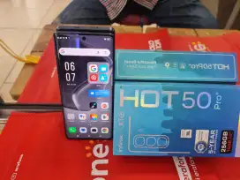 Infinix HOT50 Pro plus Ram 8/256 gb 1bln pke no minus mulus