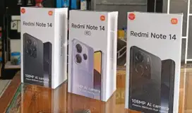 Murah new Redmi Note 14 8/128 & 8/256 grs resmi bs kredit