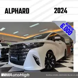 DP10% [Km6.000] Alphard G CVT 2024 White / Hybrid Reg 2025 #AUTOHIGH