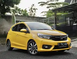 HONDA BRIO RS AT 2021 KUNING ISTIMEWA SIAP PAKAI PAJAK PANJANG