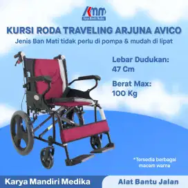 Kursi Roda Avico Arjuna / Kursi Roda Traveling Ringan