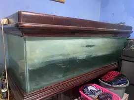 Akuarium besar ukuran 225 x 80 cm nego sampai jadi