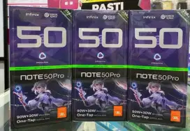 Murah new infinix Note 50 pro 8/256 resmi. Bs kredit/bs TT
