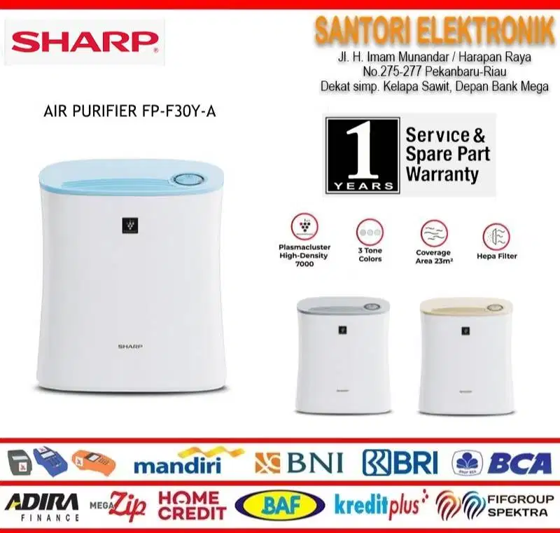 Air Purifier Sharp FP-F30Y
