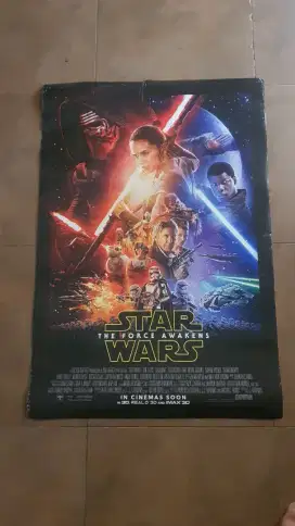 Rare poster starwars ex bioskp
