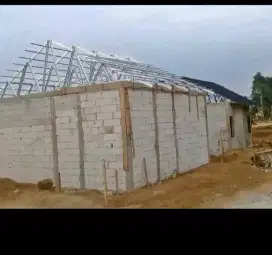 Renovasi atap rumah baja ringan terpasang