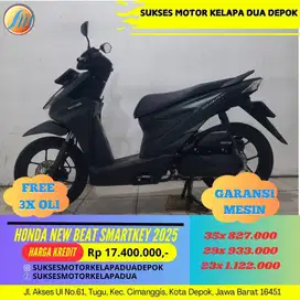 HONDA NEW BEAT SMARTKEY 2025 CASH/KREDIT PROSES CEPAT SYARAT MUDAH