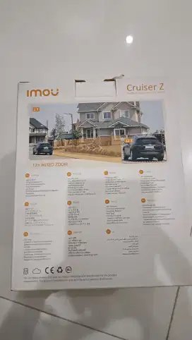 (CCTV) kamera keamanan pintar luar ruangan Imou Cruiser Z 5MP