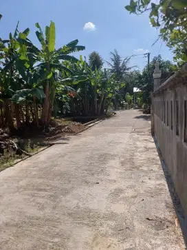Dijual Tanah pekarangan di selatan Pasar Ngijon ,Sleman Barat