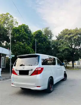 Toyota Alphard Premium Sound Mewah Siap Pakai Dalam Dan Luar Kota