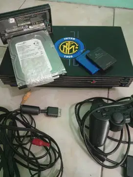 Dijual cepat, PS 2 FAT OPTIK HDD 160 GB