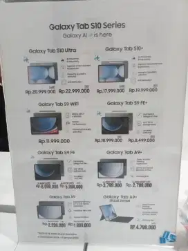 ready Samsung tab A9+