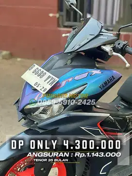 DP 4,3 Jutaan Yamaha Aerox Cyber City 2023