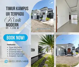 Rumah Klasik Modern Timur UII Terpadu Jl.Kaliurang, Utara SPBU Mindi