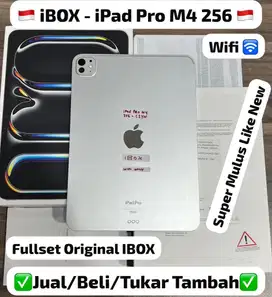 Ipad Pro M4 256 Gb 11 inch silver Resmi Ibox