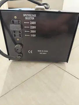 Dijual Step Up & Down Transformer 3000 Watt