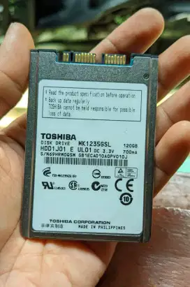 Micro Sata HDD 16 Pin 120GB Copotan (Rare) !
