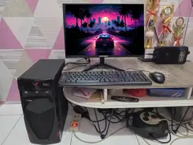 PC GAMING DESIGN + LCD + RAM 8 GB + VGA 1 GB + HD 500 GB + GAMES APP