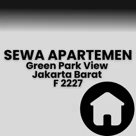 [SEWA] Apartemen Green Park View Tower F 22 /27