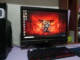 Pc editing AIO HP / intel core i5 + ram 8gb + monitor 22inch + wifi
