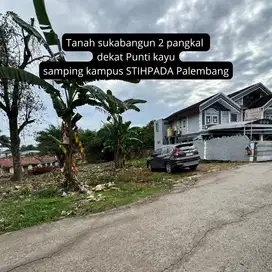 Dijual cepat tanah sukabangun 2 pangkal samping kampus STIHPADA