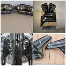 lampu variasi HRV (  Headlmp dan Stoplamp )led DRL