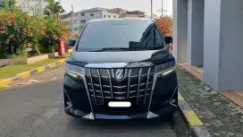Toyota alphard g atpm tss 2020 hitam sunroof pajak panjang pilotseat