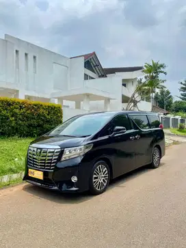 FOR SALE! TOYOTA ALPHARD G ATPM TAHUN 2017