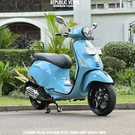 LOW KM  PRIMAVERA S 150 IGET ABS LED Tahun 2024 WARNA BLUE CAPRI