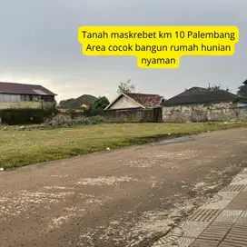 Tanah strategis murah lokasi maskrebet Palembang