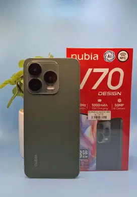 ZTE NUBIA V70 design 8/128