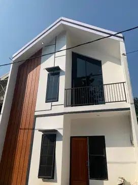 RUMAH 2 LANTAI BEBAS DESIGN BEBAS BANJIR SEJUK DAN NYAMAN