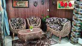 Dijual kursi rotan plastik minimalis