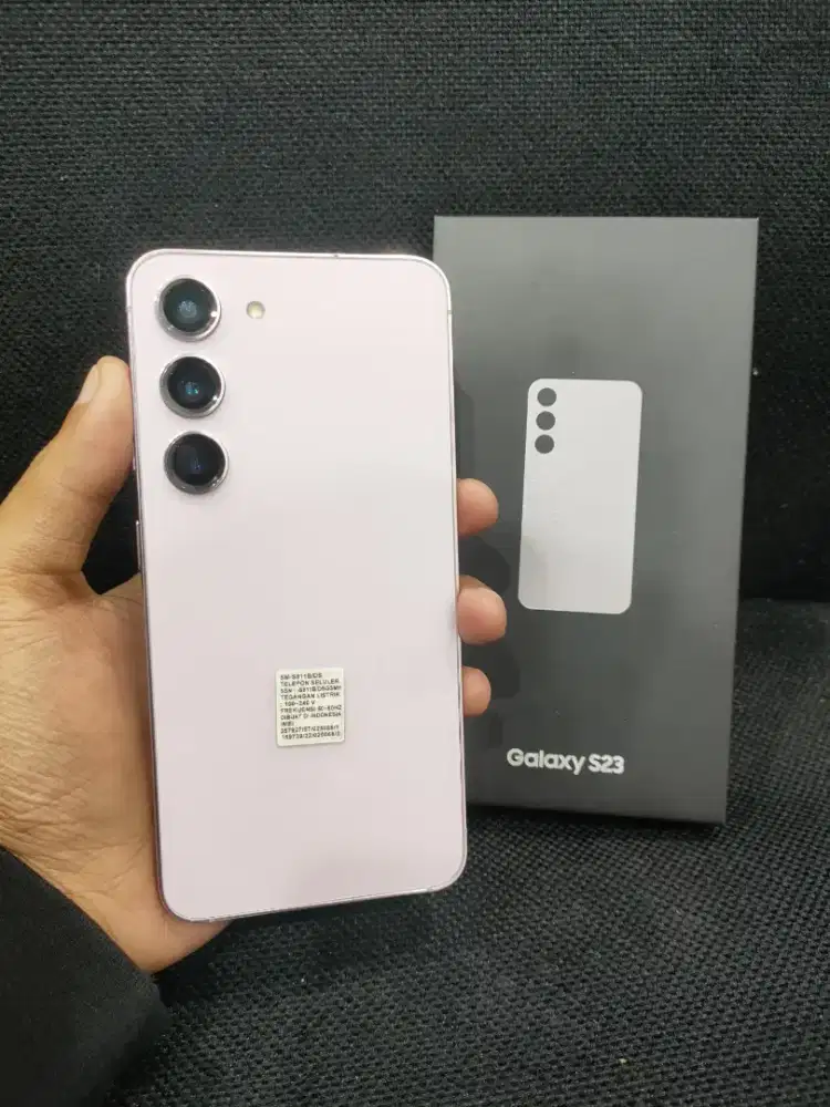 Samsung S23 5G 8/256 resmi sein, fullset ori, mulus, nominus