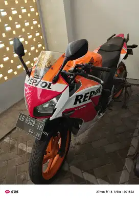Honda CBR 250 Repsol 2015 pemakaian Th 2016