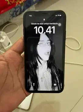 DIJUAL IPHONE XR BLACK 64GB INTER ALL OPR