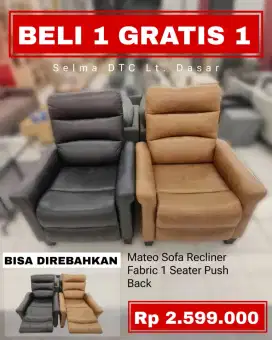 SOFA RECLINER GRATIS 1