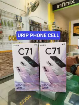 Realme C71 6/128 promo+bonus cash dan kredit garansi Resmi