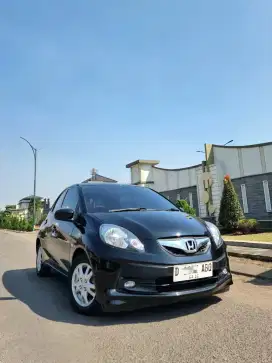 LOW KM 78.000!! SERVICE RUTIN HONDA. BRIO E CKD MATIC 2014 ISTIMEWA