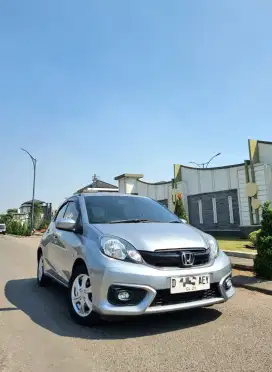 LOW KM 78.000 FULLSET !! BRIO E SATYA 1.2 CVT 2016 TERAWAT SIAP PAKAI