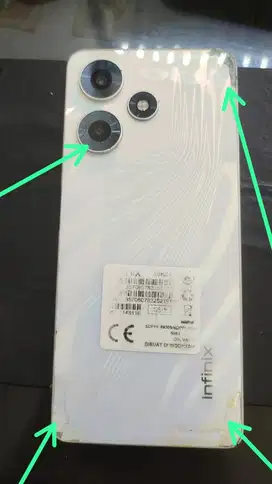 INFINIX HOT 30 (8/128) KOMPLIT KONDISI SEPERTI DI FOTO