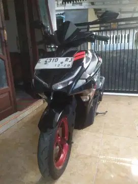 Yamaha Aerox 155 Tahun 2017 Plat L Surabaya Lengkap Hidup