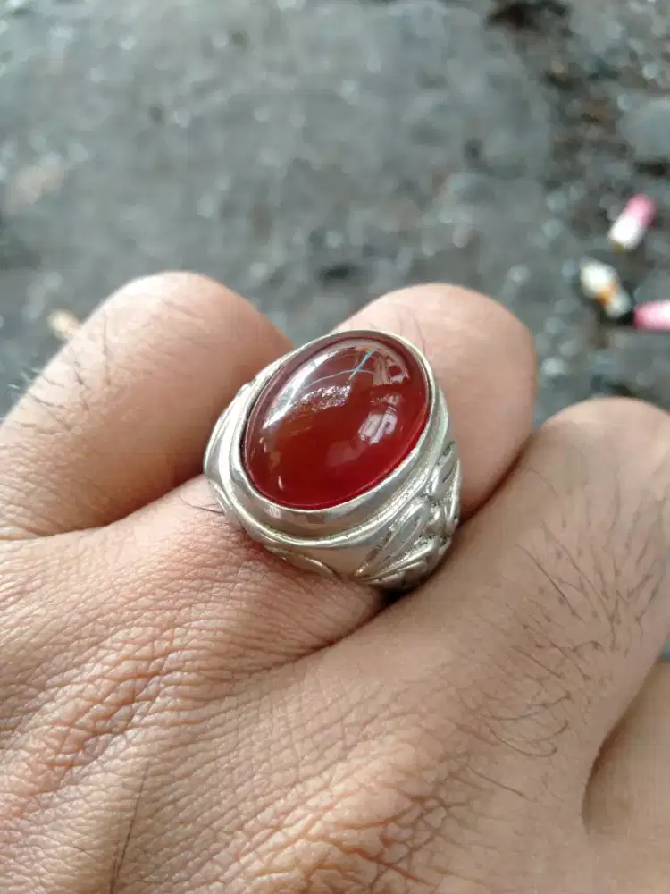 Batu Anggur raflesia (red brown)