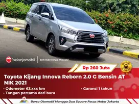 [ GARANSI 1TH ] Toyota Kijang Innova 2.0 G Bensin AT 2021/2022